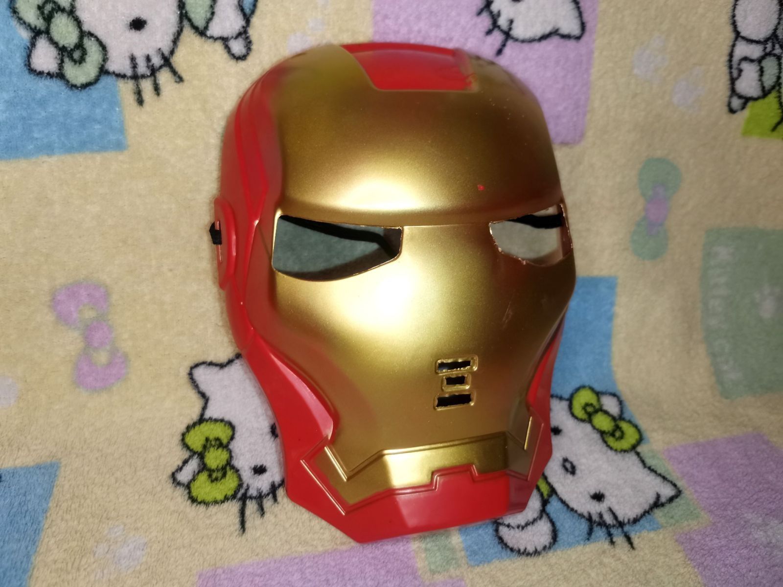 Маска пластиковая детская железный человек Iron man