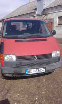 Volkswagen Transporter T4 po remoncie silnika blachy zawieszenia