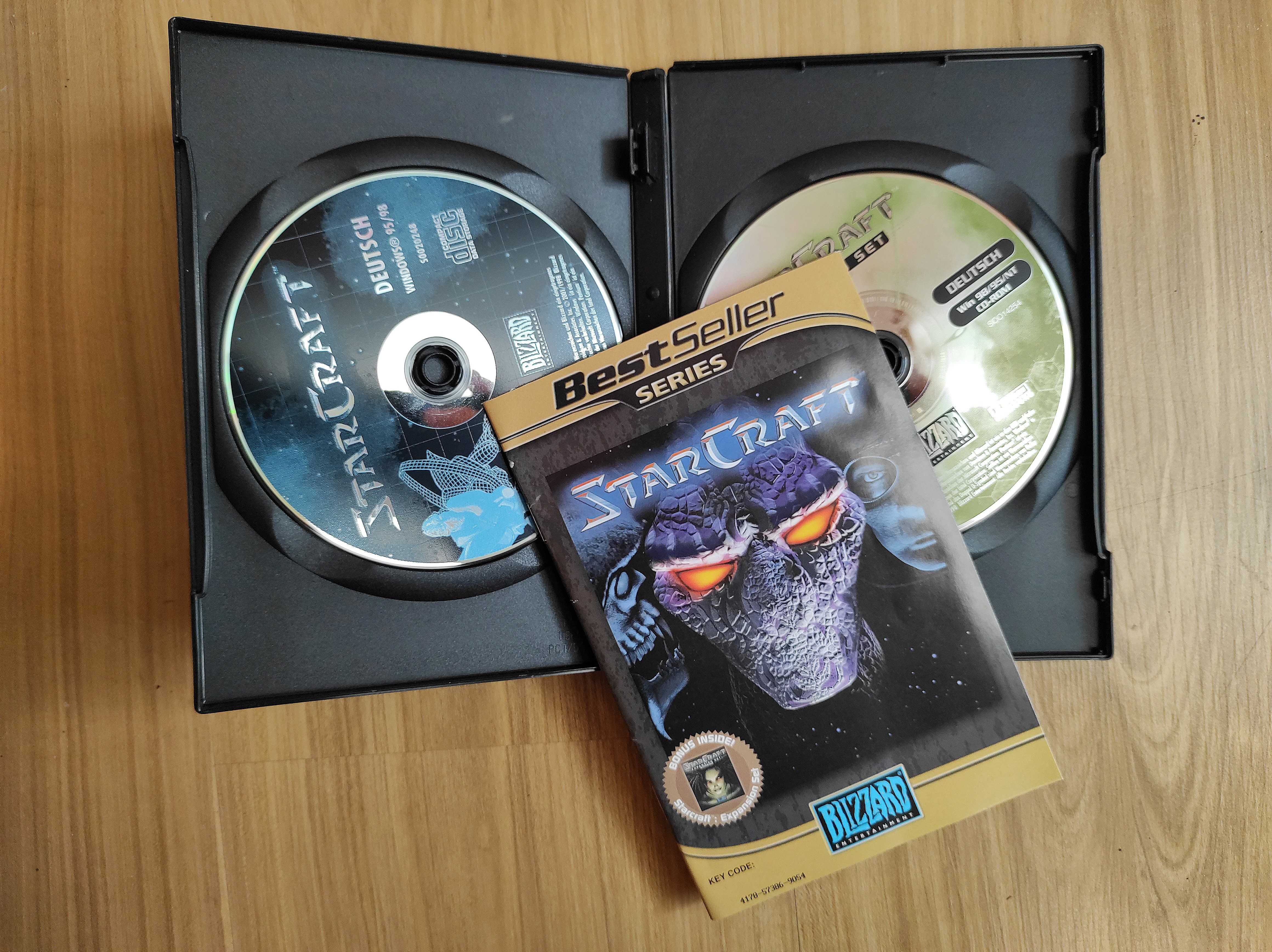StarCraft z dodatkiem. Gra PC CD - ROM
