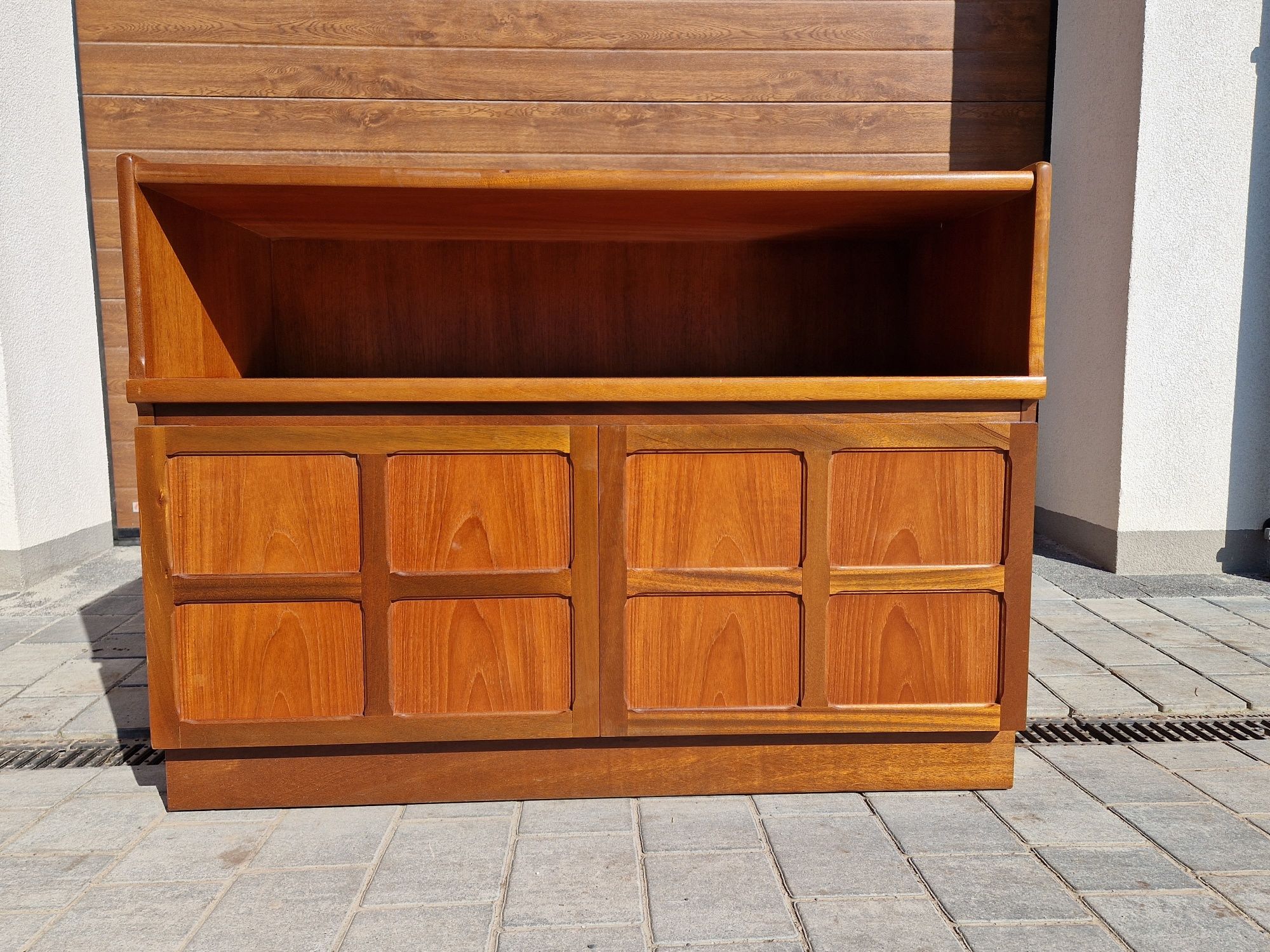 Komoda Sideboard Nathan Teak Lata 70 80 Vintage Retro Design Szafka