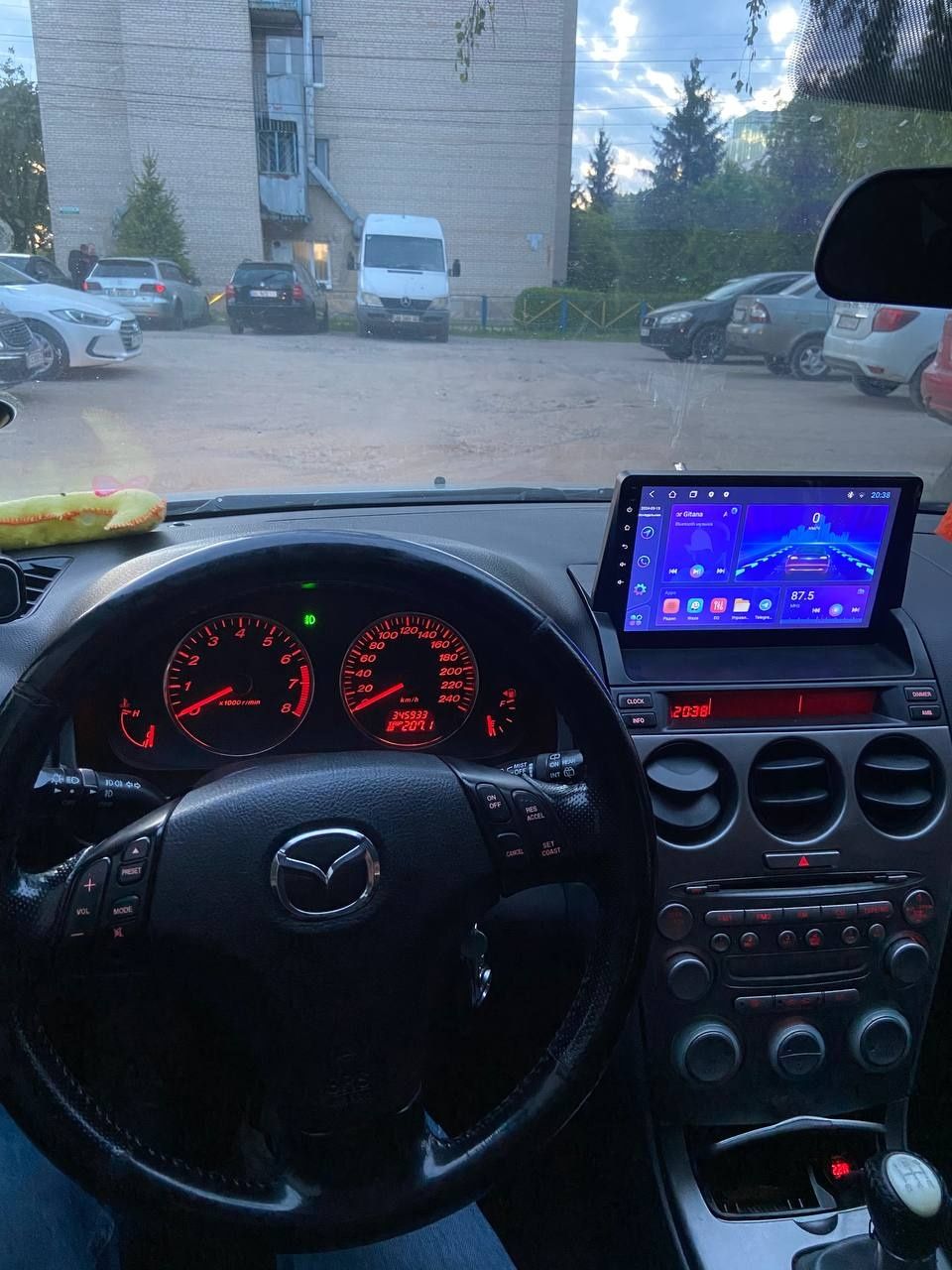 Магнитола mazda 6 gg  магнітофон мазда 6 android gps