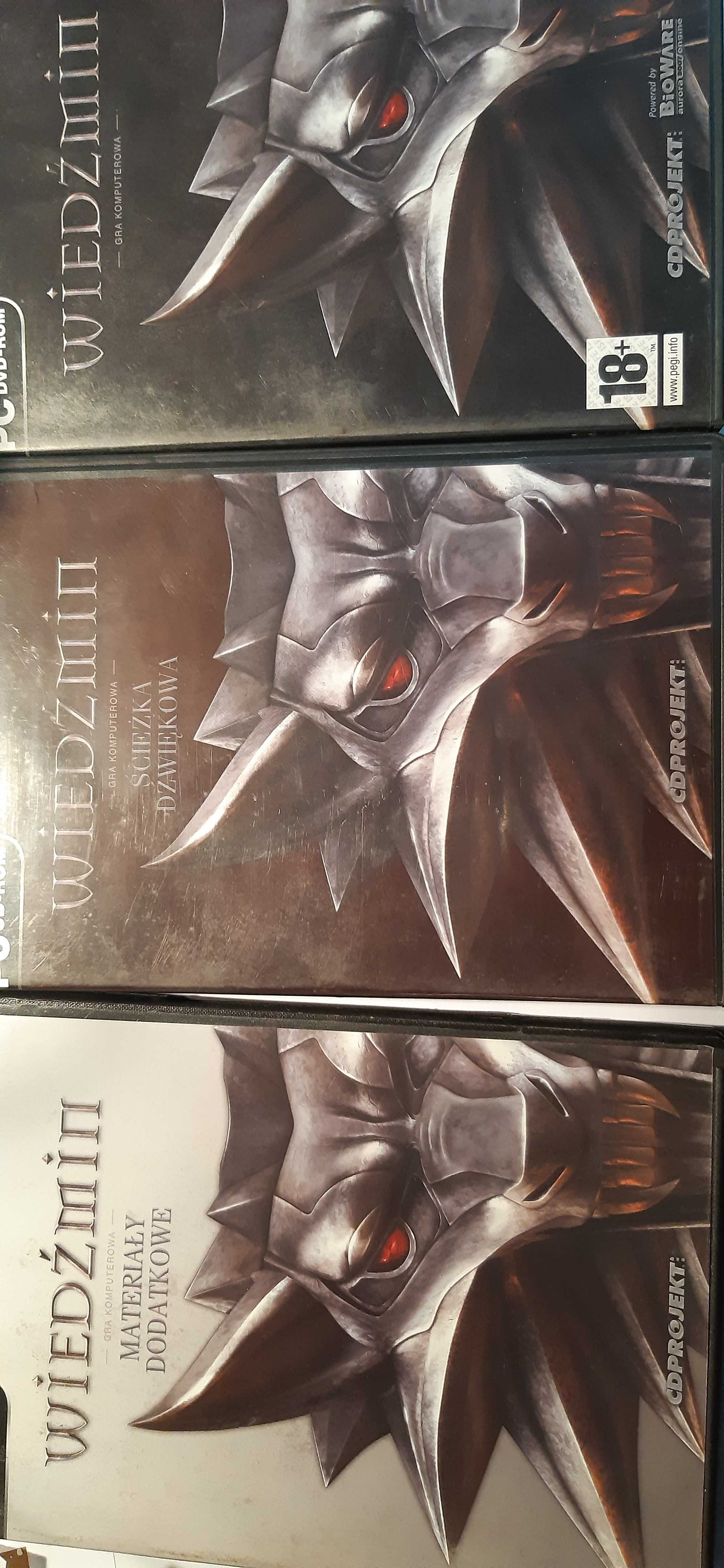 gra wiedźmin 3 cd instrukcje w tym soundtrack