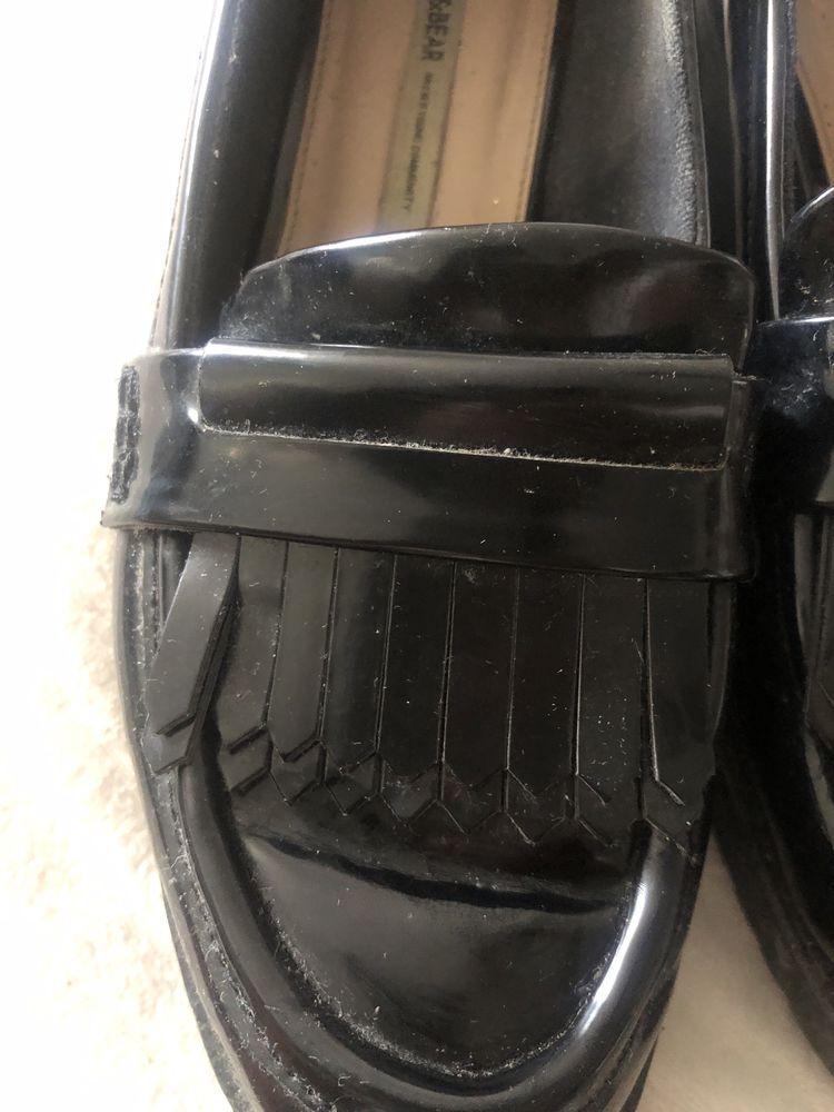 Sapatos preto marca pull&bear tamanho 37