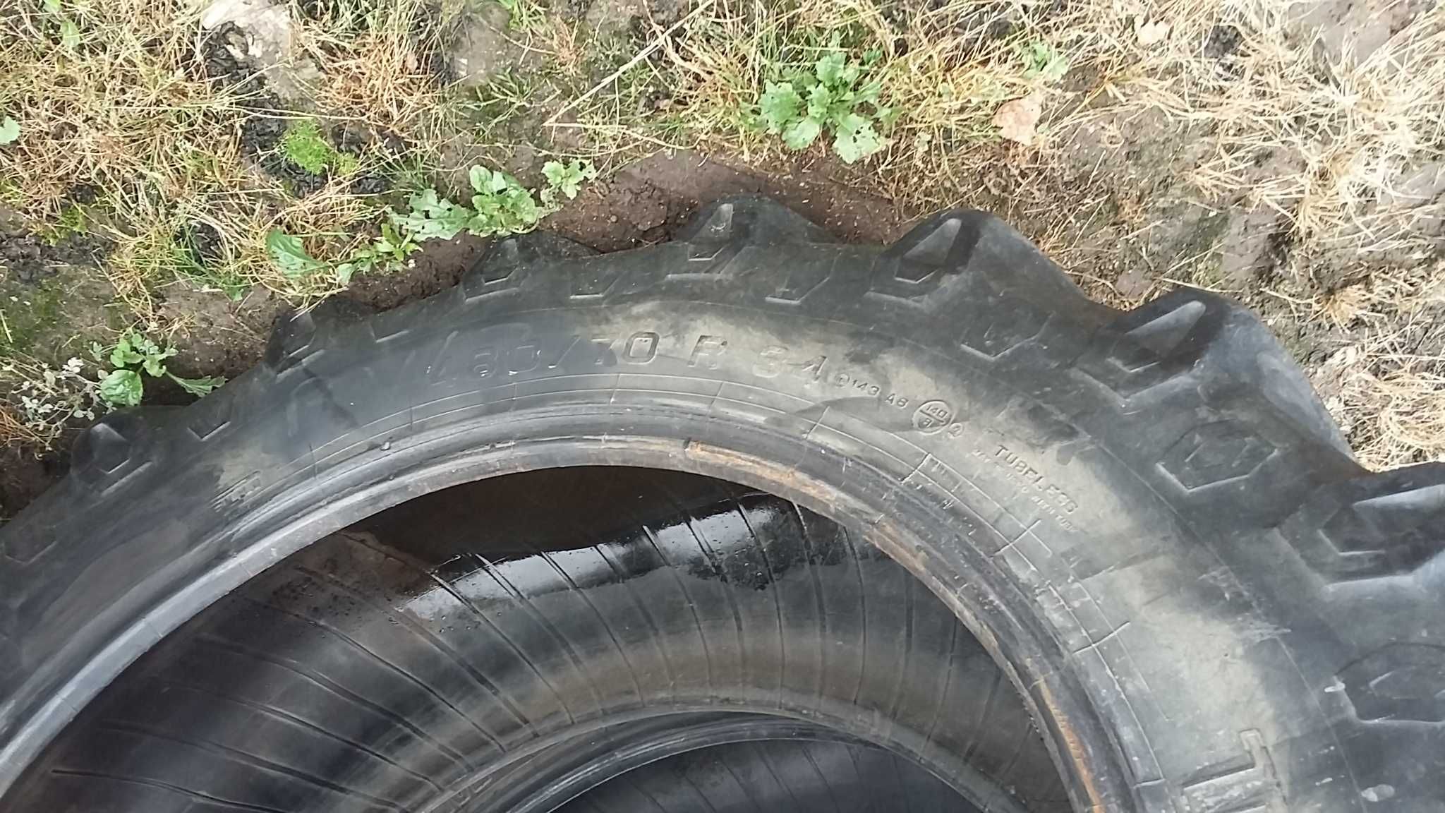 opony rolnicze 480/70R34 Pirelli opona używana