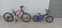 Bicicleta de criança roda 14 e roda 20