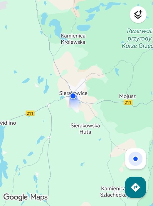 Wynajmę mieszkanie 2 pokojowe centrum Sierakowic 50m2