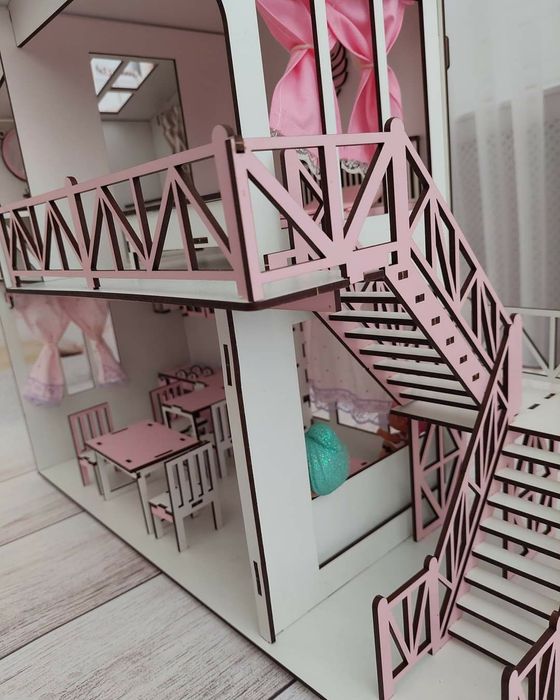 Ляльковий будинок для лол з меблями