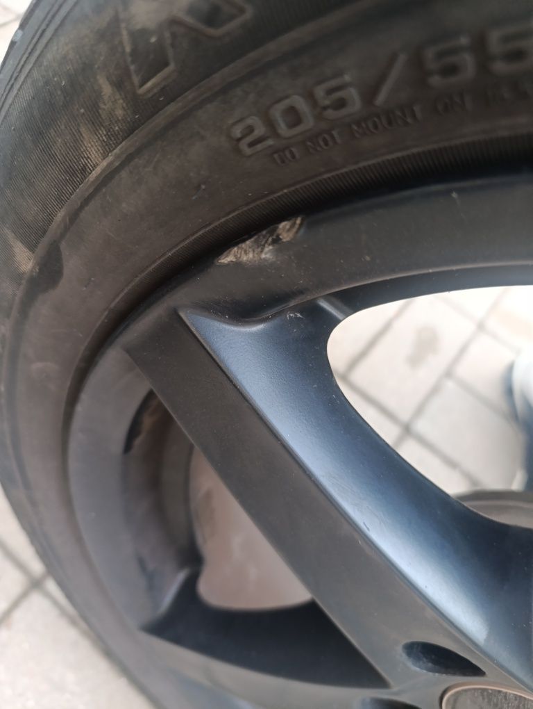 Alufelgi czarne czarne