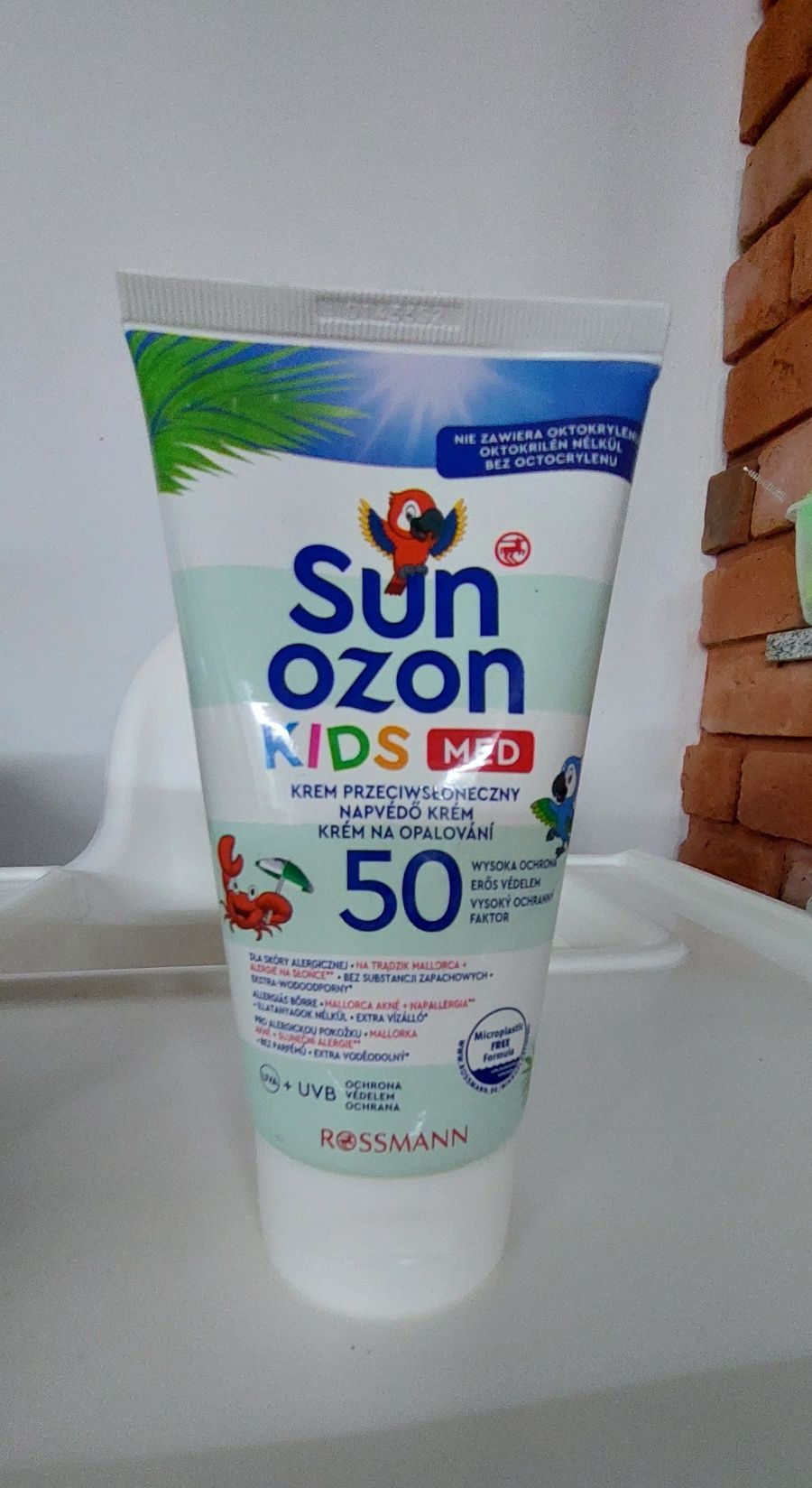 Krem z filtrem dla dzieci SPF 50