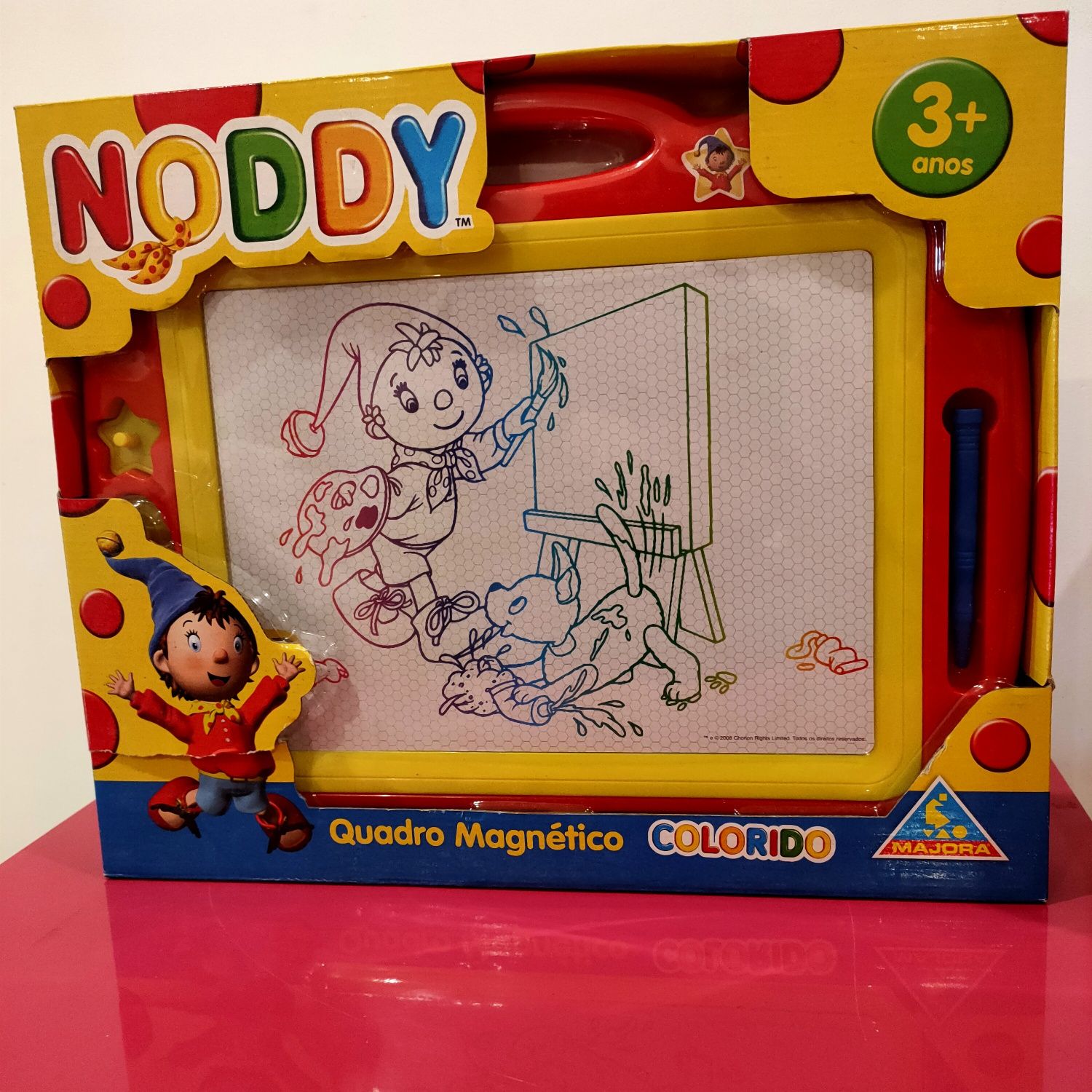 Quadro magnético colorido do Noddy