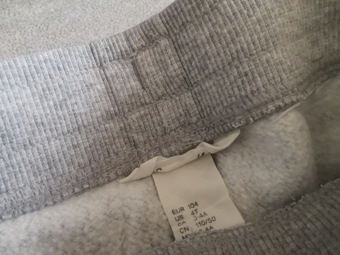 H&M 6x spodnie dresowe 98 104 dresy szare czarne granatowe chłopięce