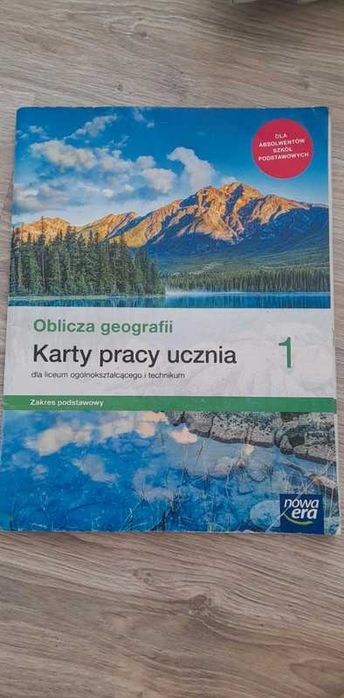 Oblicza geografii 1 - karty pracy ucznia