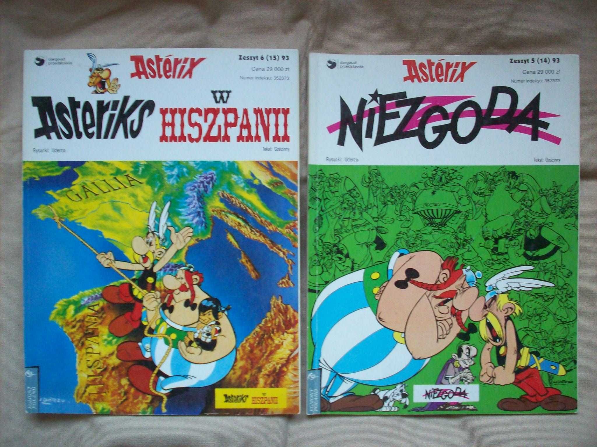 Asterix/Asteriks, zeszyty 1 - 30, 1990 - 1997.