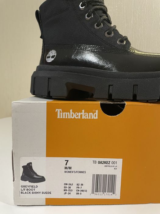 Нові черевики Timberland US7/EU38, на ногу 24 см, оригінал, Greyfield