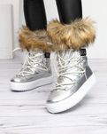 36 37 38 botki 39 40 śniegowce zimowe gruba podeszwa futerko moon boot