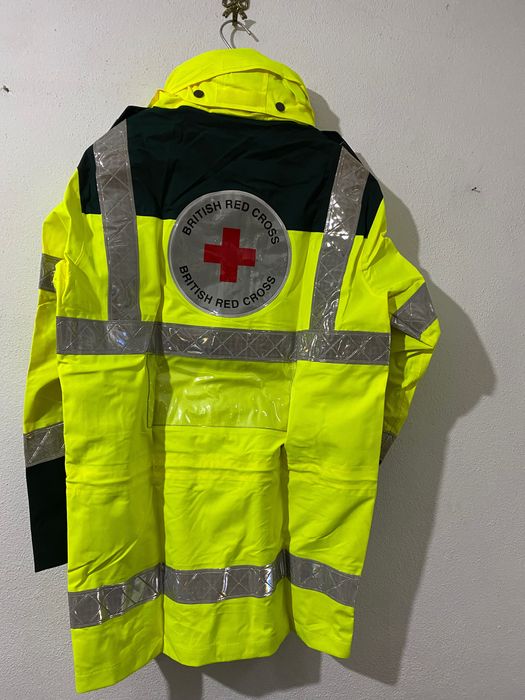 Casaco/colete pro alta visibilidade British Red Cross p/ colecionador