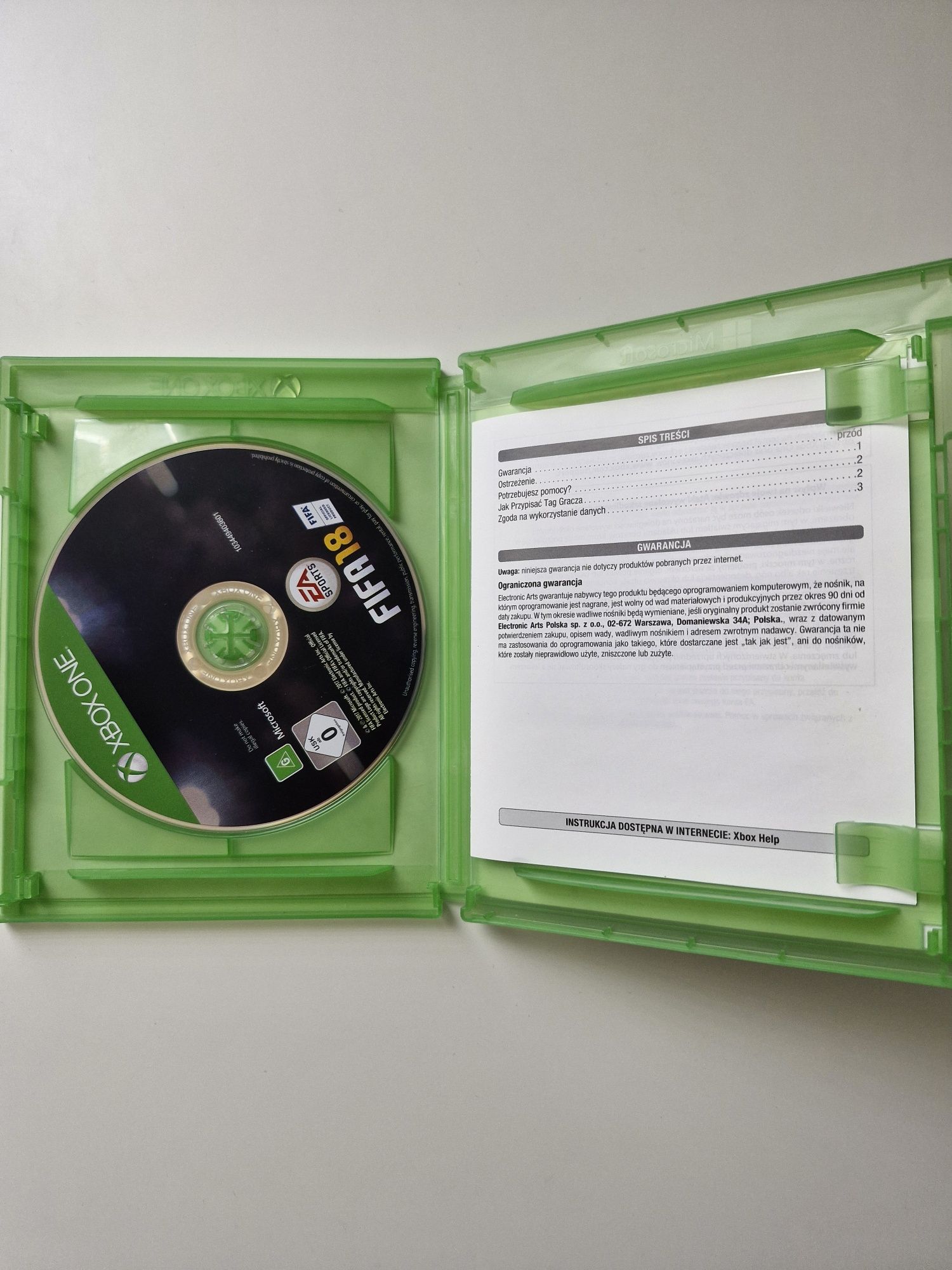 Fifa 18 edycja Ronaldo xbox one