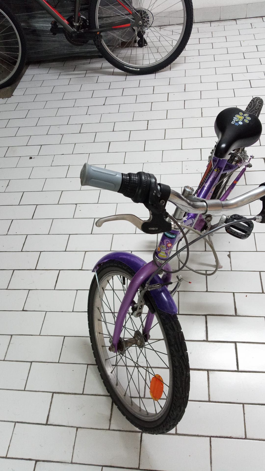 Bicicleta vintage criança