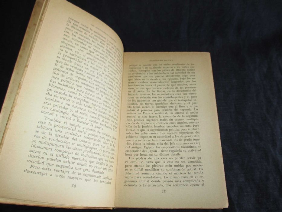 Livro Abreviatura de Princípios de Sociologia H. Spencer II