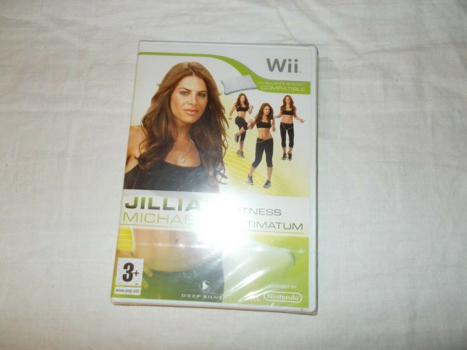WII Jillian Michaels Fitness Ultimatum folia premierowe
