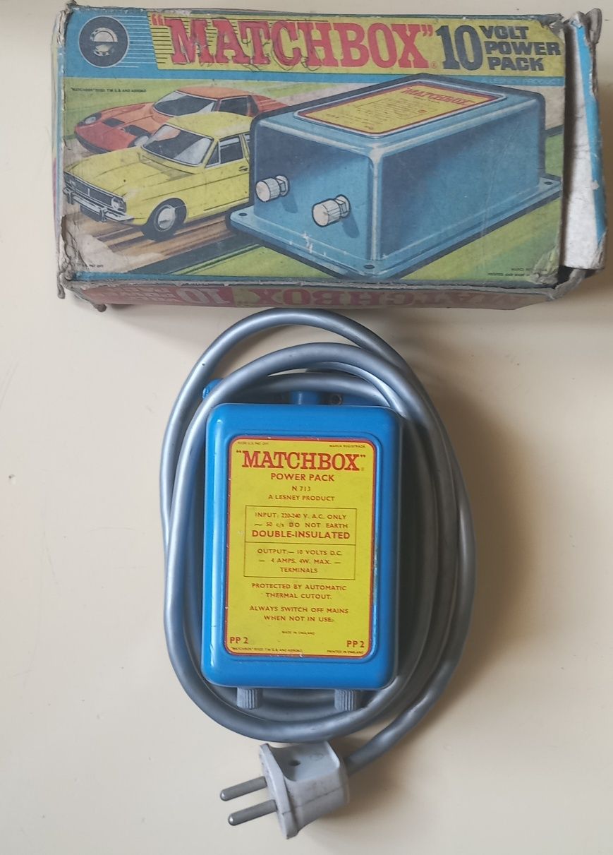 Matchbox Transformador para pista, 10 volts.