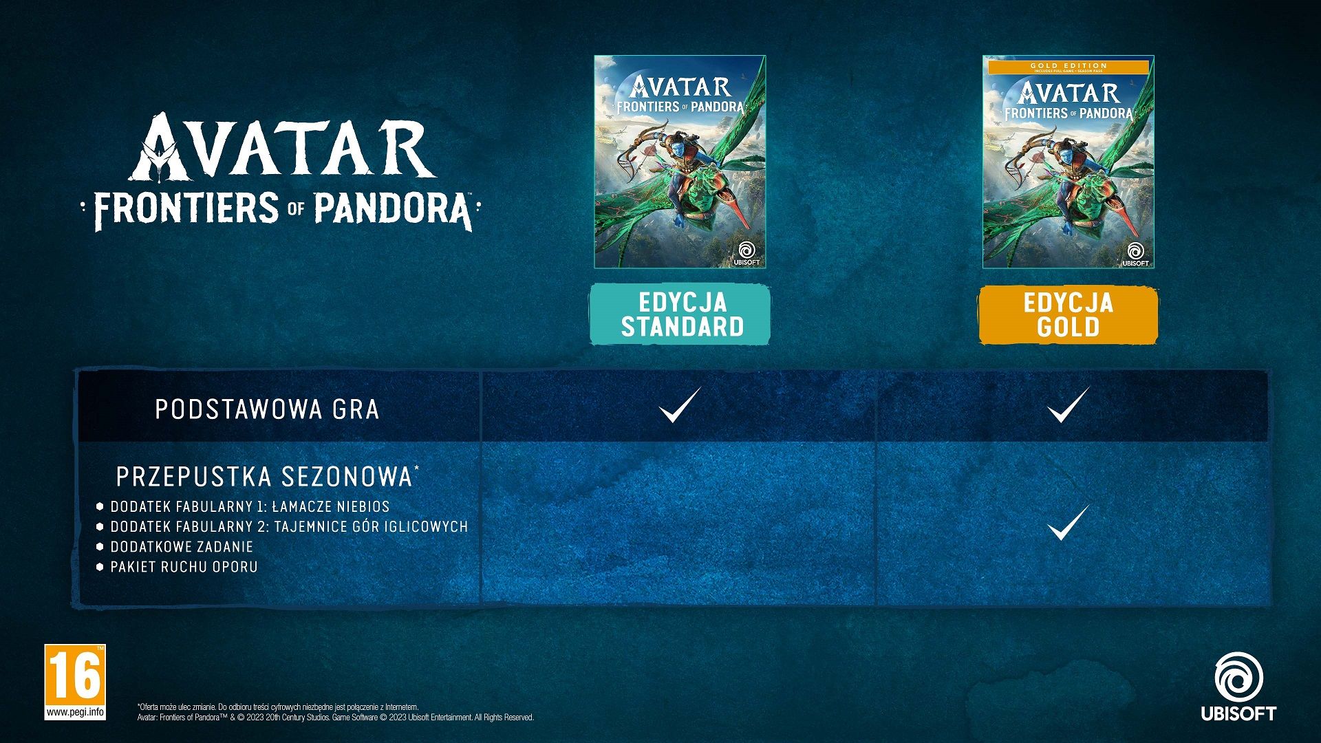 Avatar Frontiers of Pandora PL (XSX) Gra nowa w folii