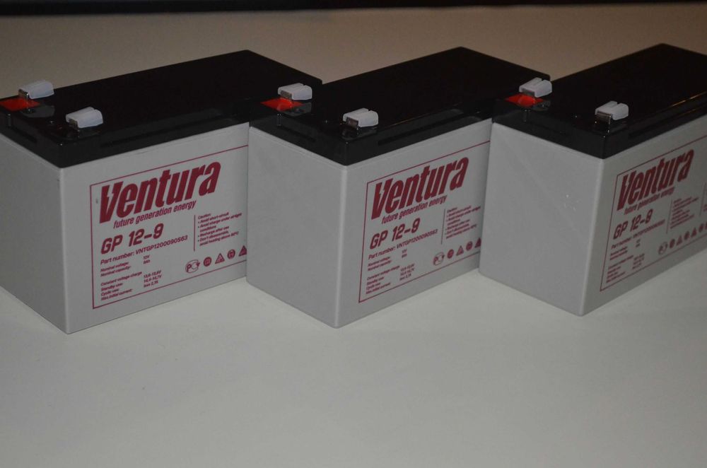 Аккумулятор Ventura 12v 9ah. Новая гелевая батарея. Испания