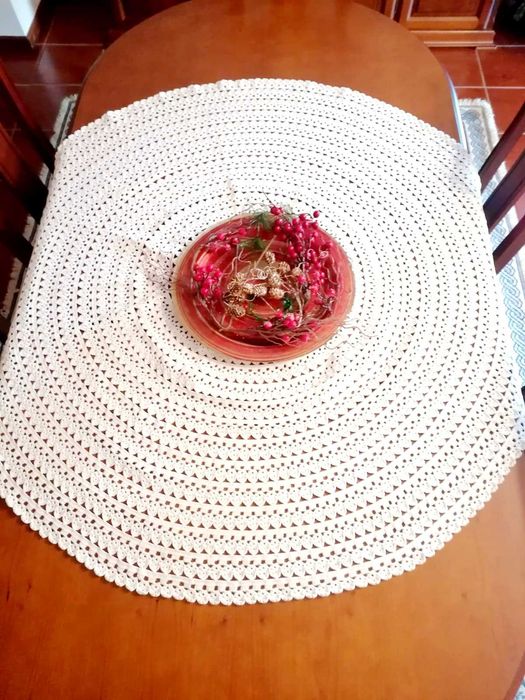 Toalha em renda 1,25m