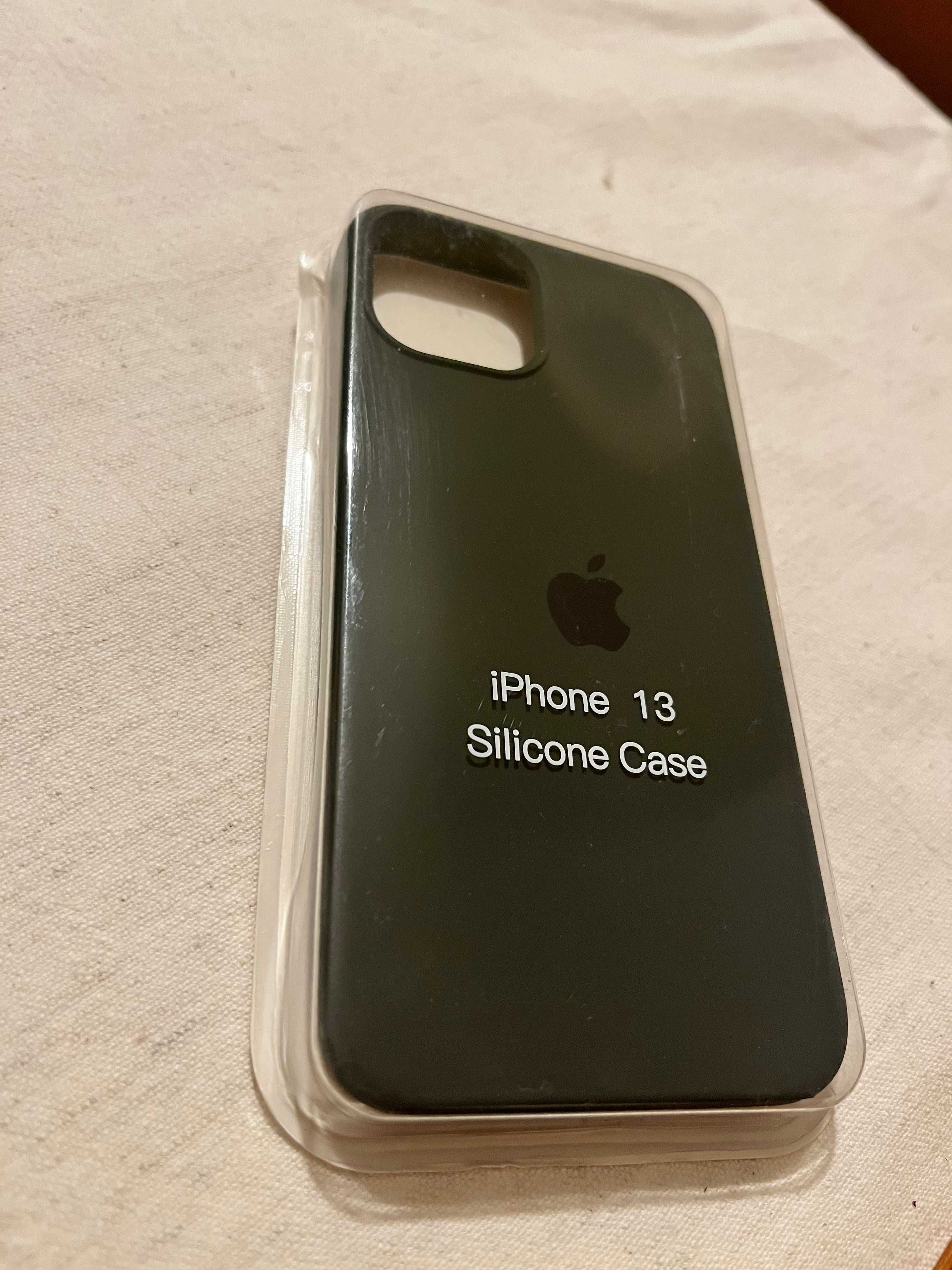 Etui silikonowe iPhone 13 APPLE zielony