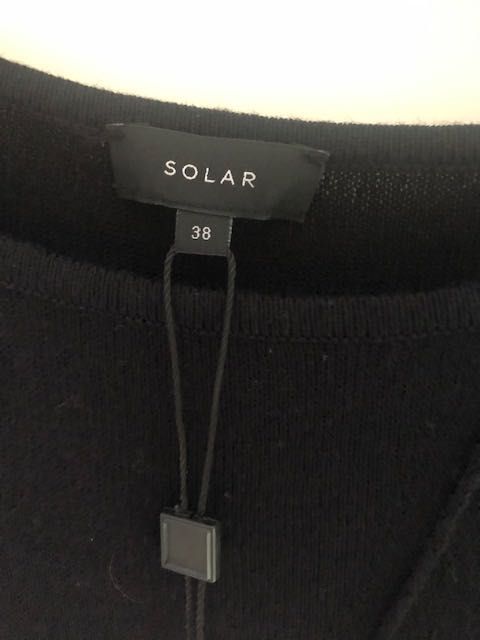 Solar - Sweter - Tunika czarna rozmiar 38 Nowy