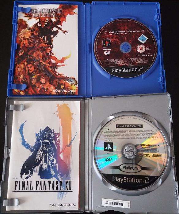 Jogos Final Fantasy Playstation e Nintendo
