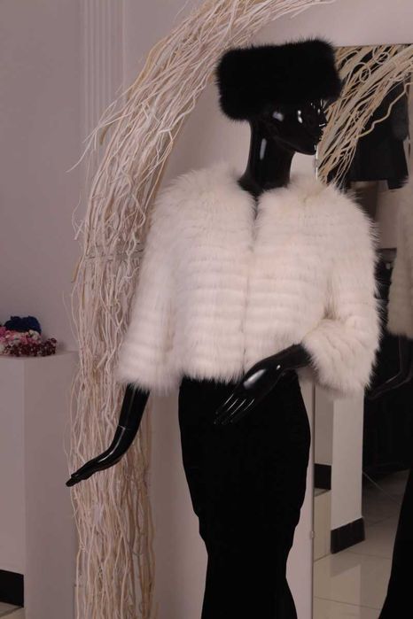 весільні шубки свадебные накидки горжетка белая болеро норка писец