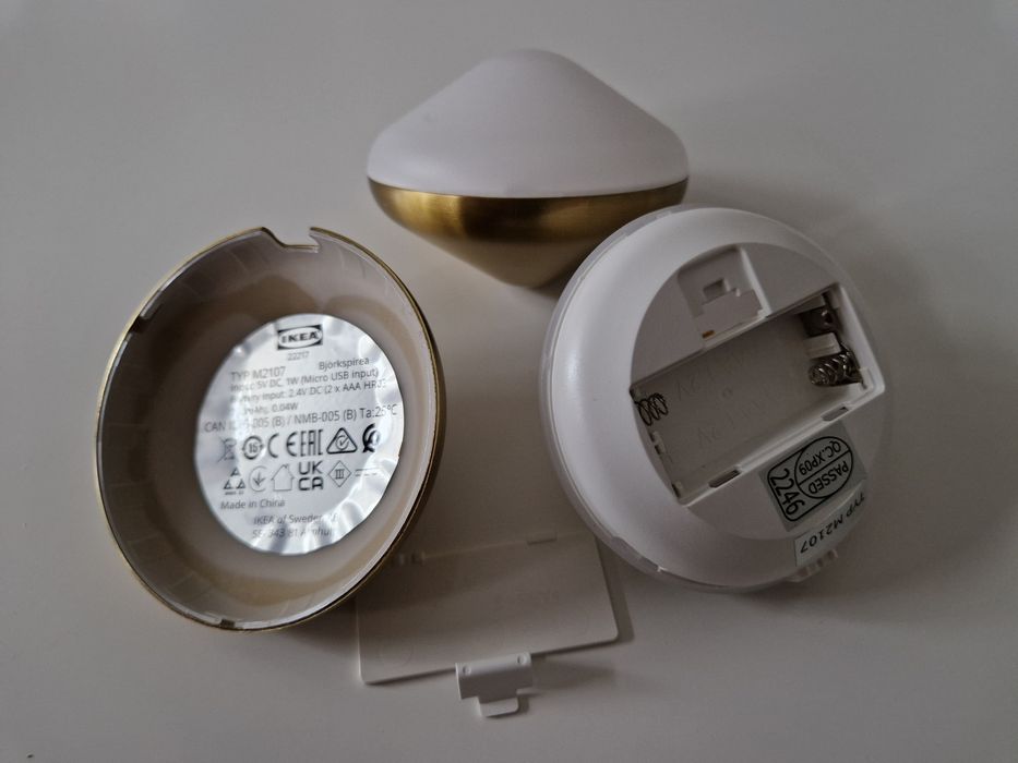 Lampki LED z opcją ładowania IKEA