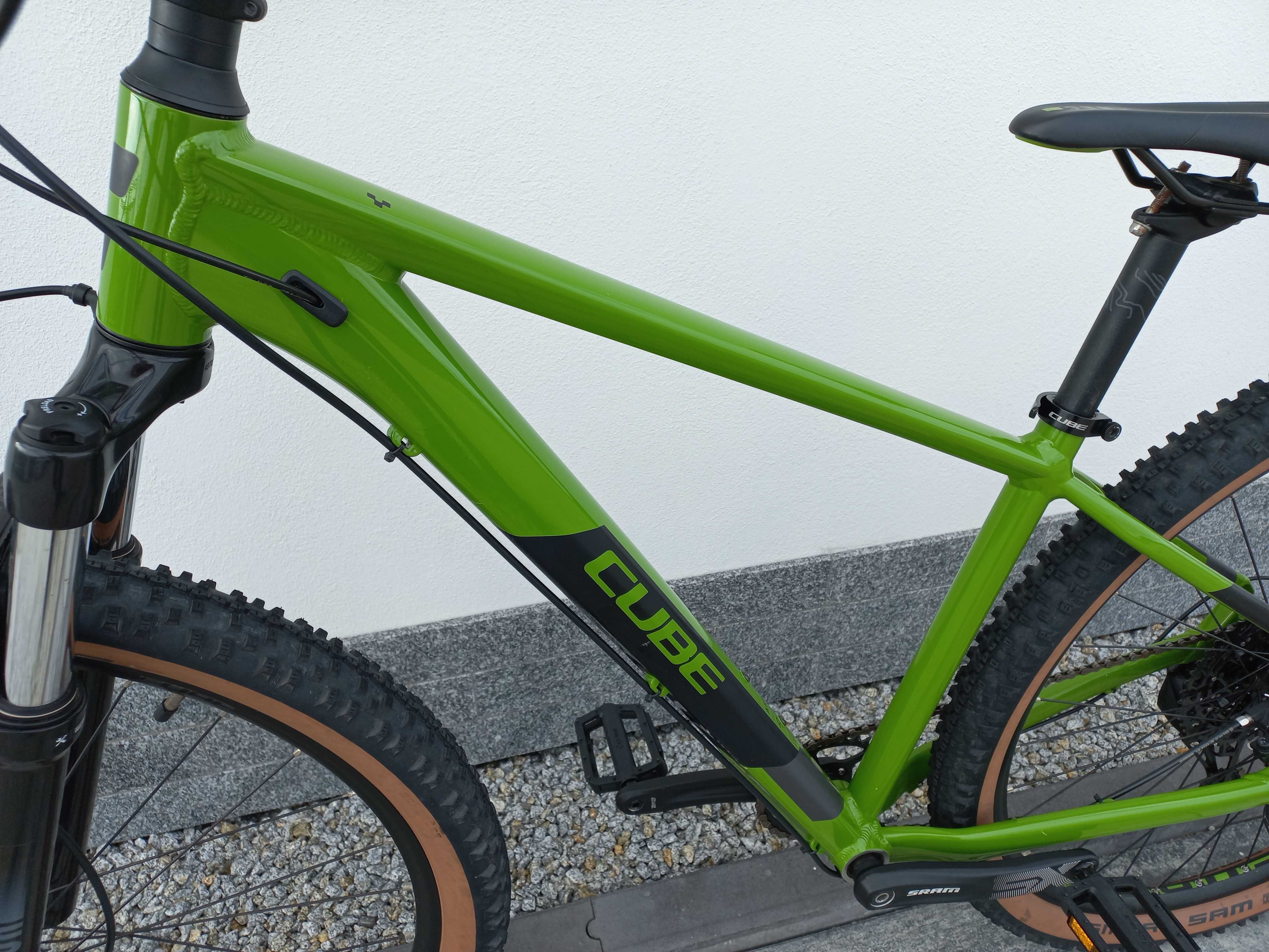 MTB * CUBE ANALOG * 17'' * SRAM SX 1x12 * Rock Shox * stan bdb !