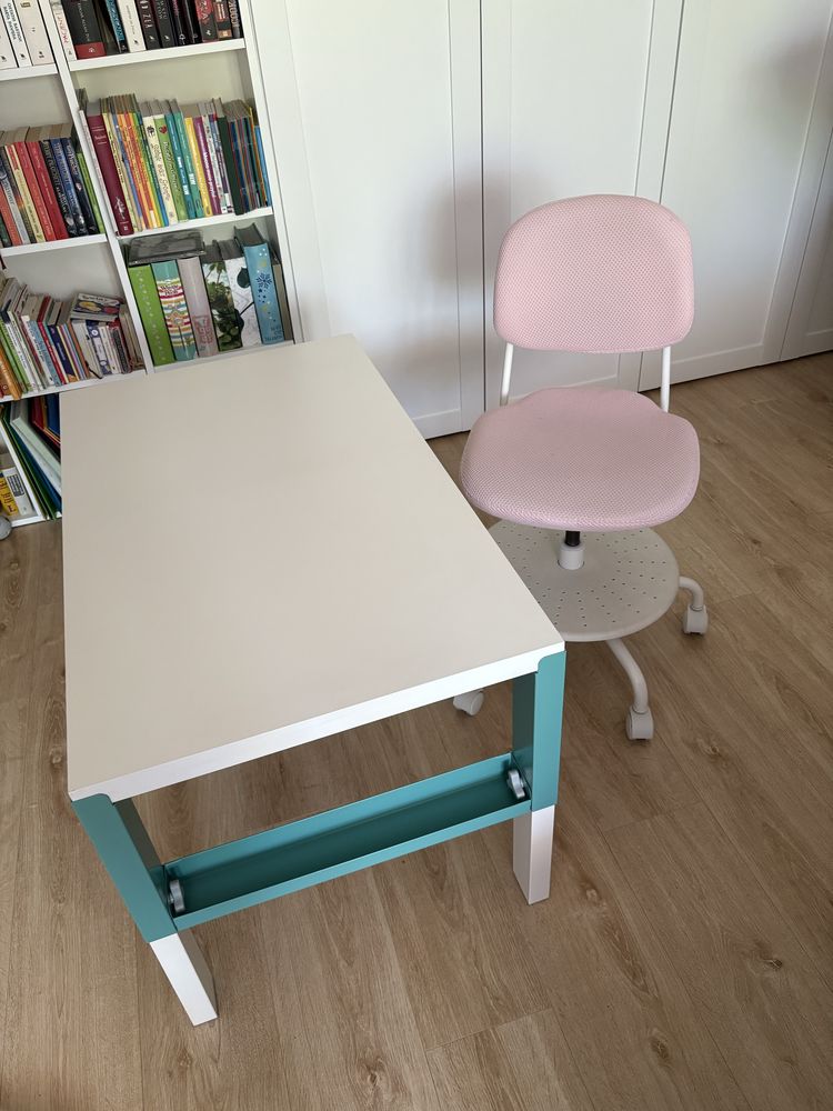 Biurko + krzesło Ikea