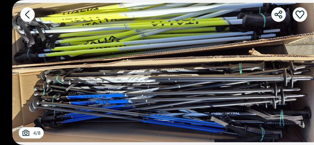 Kije narciarskie nowe okazja pakiet nowe