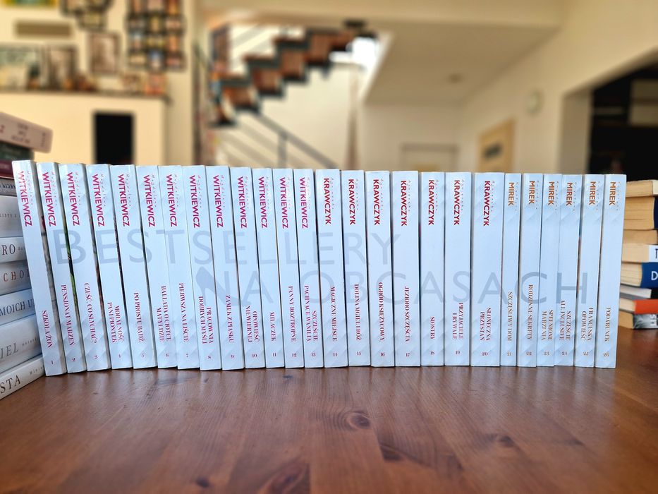 Komplet 26 książek Bestsellery na obcasach Witkiewicz, Mirek, Krawczyk