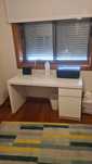 Secretária Malm branca Ikea