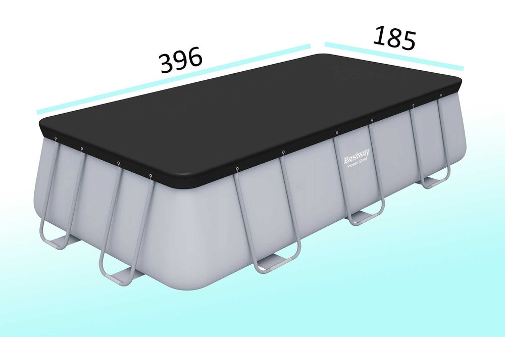 Pokrywa Plandeka na Basen Bestway 185x396x15 cm Model 58232 Flowclear