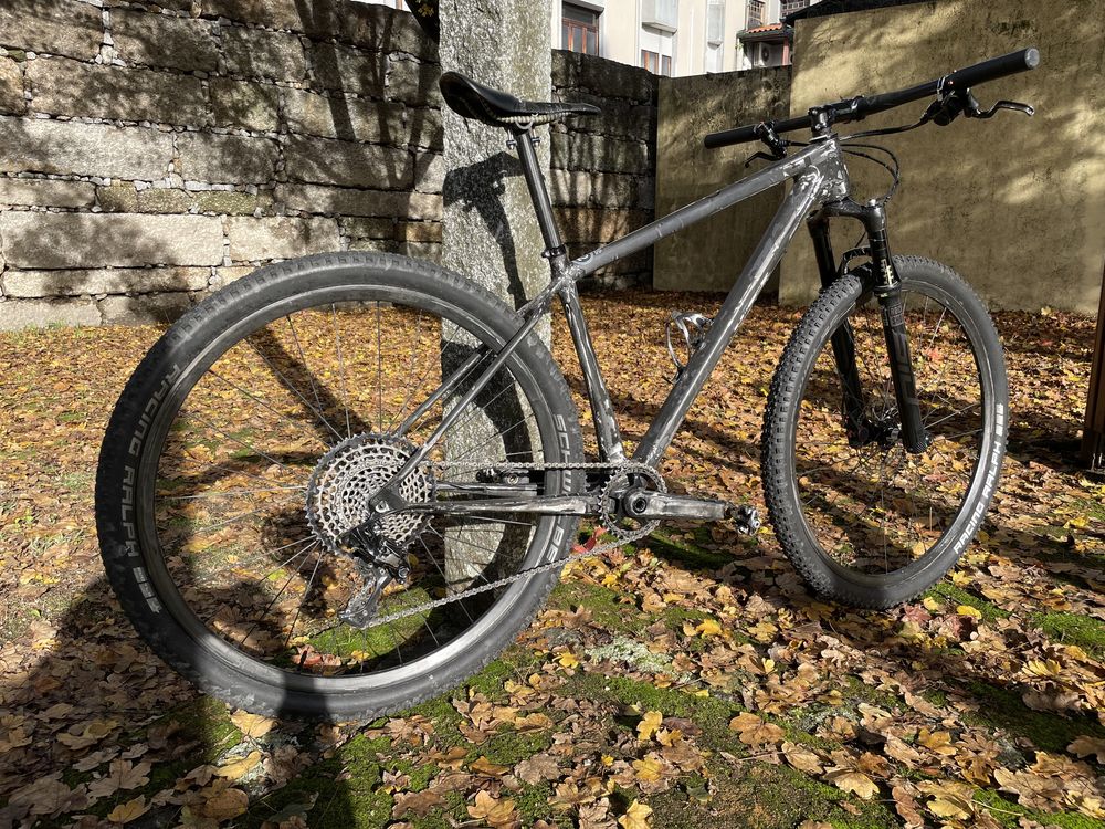 Bicicleta em carbono