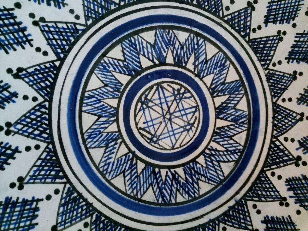 Prato fundo grande artesanato português