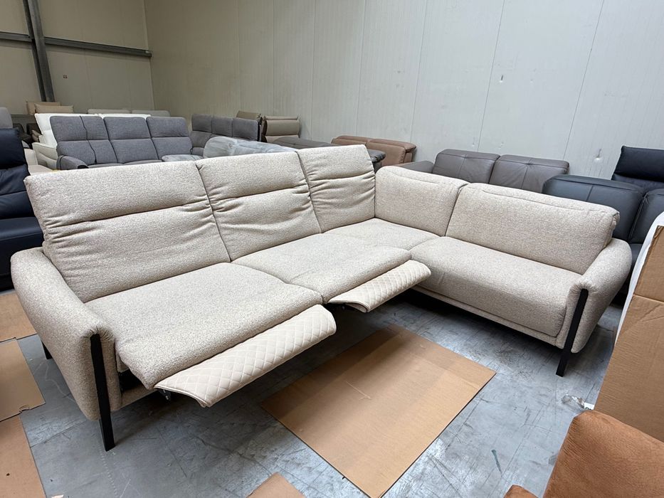 Nowoczesny narożnik premium z funkcją relaksu: komfort&design w jednym
