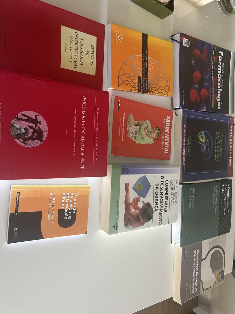 Livros psicologia variados desde 10€