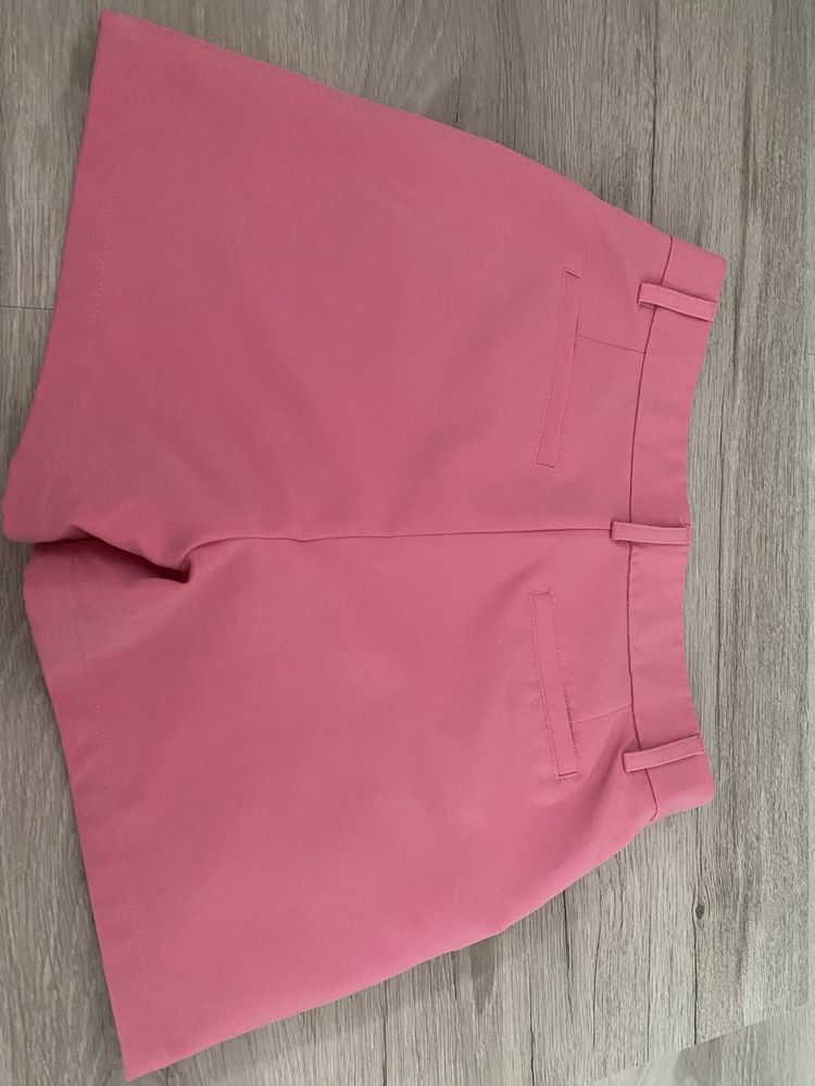 Spodenki różowe Sinsay, r.36 kieszenie, eleganckie