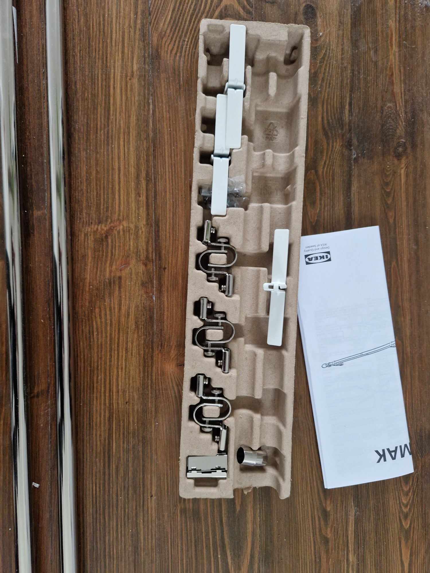 Karnisz podwójny ikea nowy