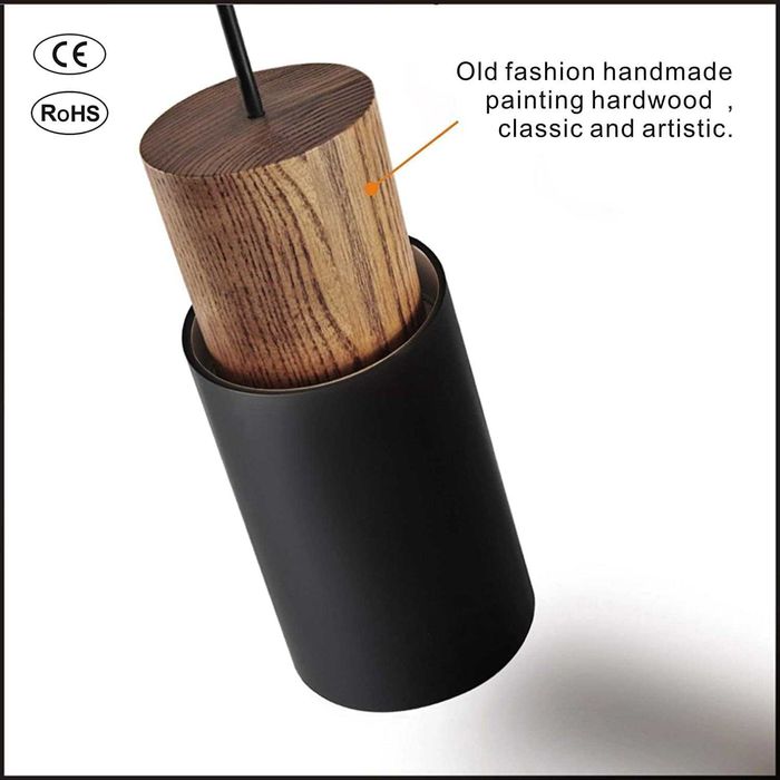 ouglres 3-punktowa lampa wisząca w stylu vintage