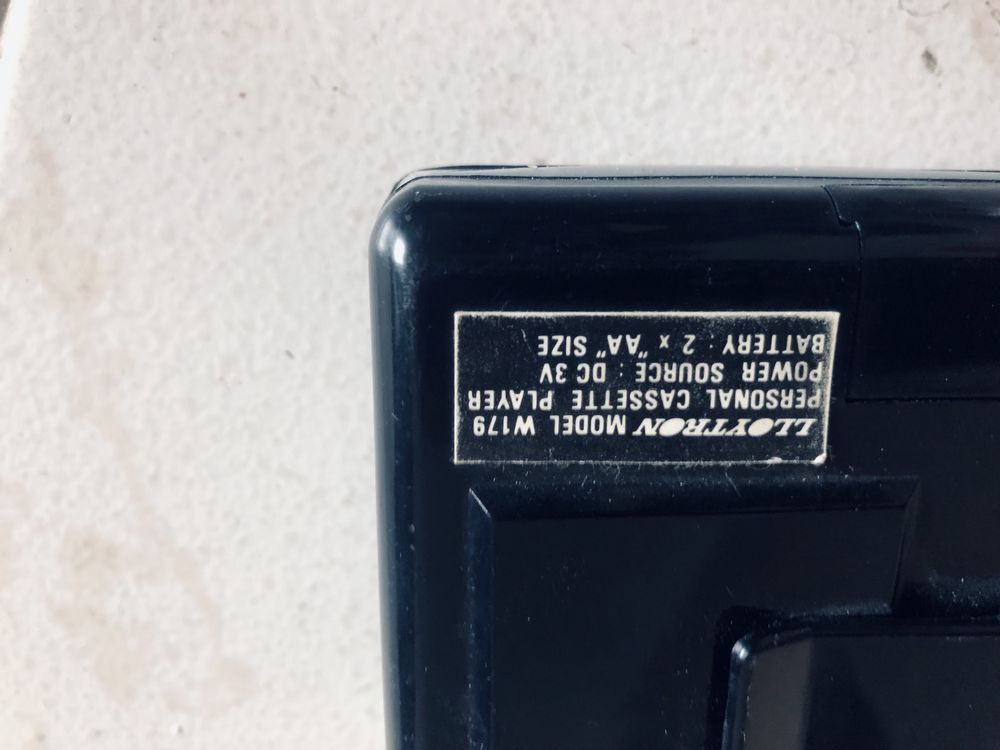 Walkman cassetes não funciona
