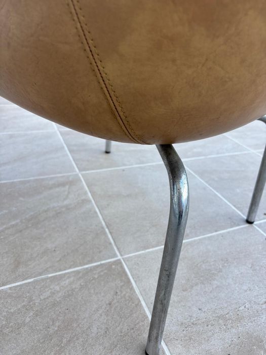 cadeira vintage castanha FOC