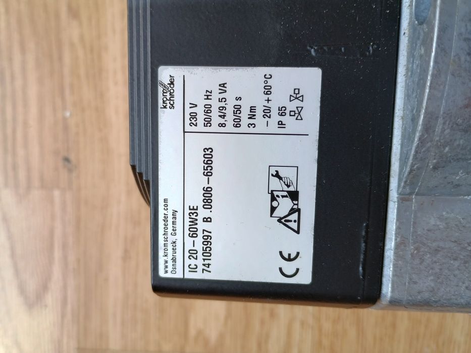 Siłownik zaworu motylkowego kromschroder