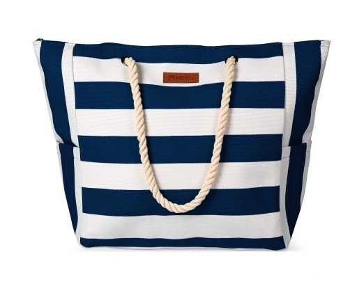 Nowa Torba Plażowa Shopper Na Plażę Piknik Zapinana Na Zamek Duża